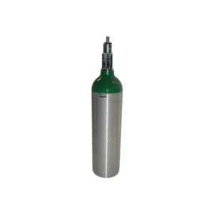 M6 Aluminum Oxygen Cylinder with Wrench Valve (Empty)