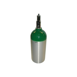 M9 Aluminum Oxygen Cylinder with Wrench Valve (Empty)