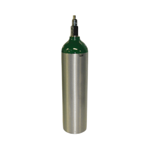 MD Aluminum Oxygen Cylinder (Wrench Valve, Empty)