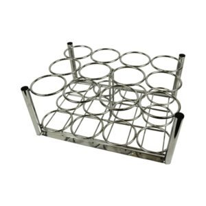 Small Stand (Chrome) for (12) C, D, or E Cylinders