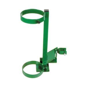 Green Painted Wheelchair bracket for D/E Cylinders